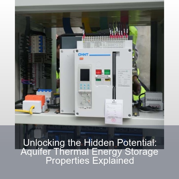 Unlocking the Hidden Potential: Aquifer Thermal Energy Storage Properties Explained